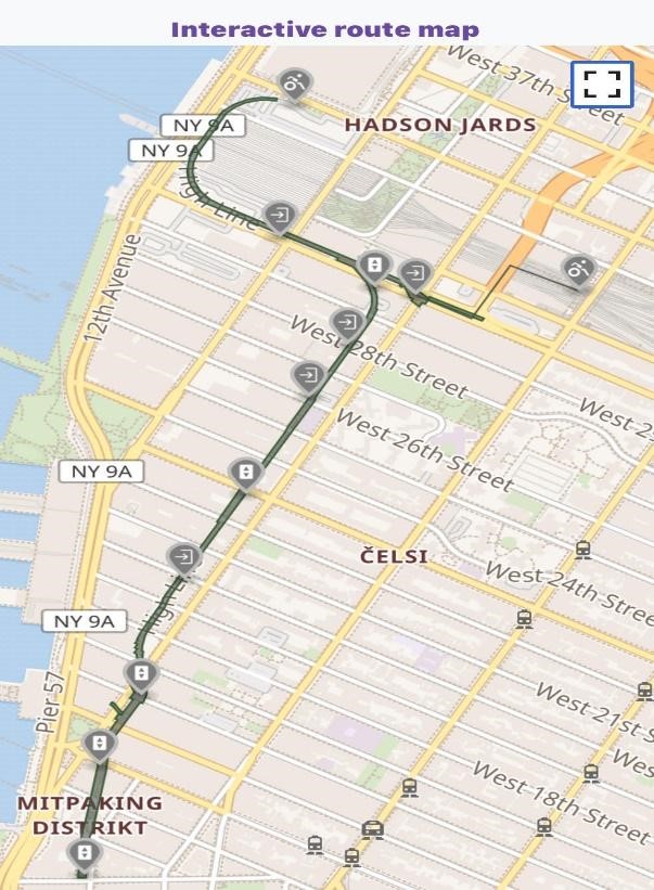 پیاده راه High Line در شهر نیویورک